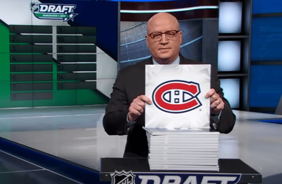 Montreal Canadiens draft odds