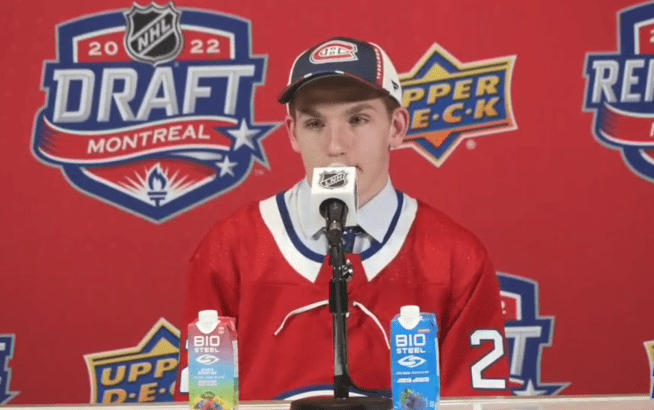 Habs news: Montreal Canadiens prospect Lane Hutson