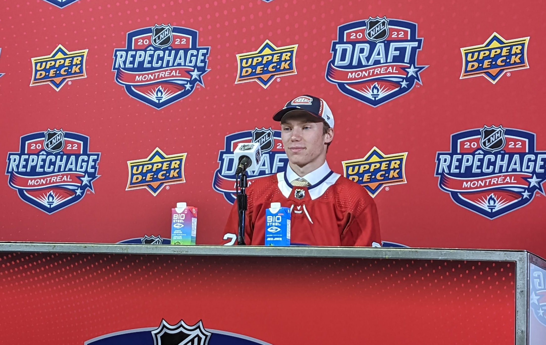 2022 first-overall draft pick Juraj Slafkovsky suspended two games