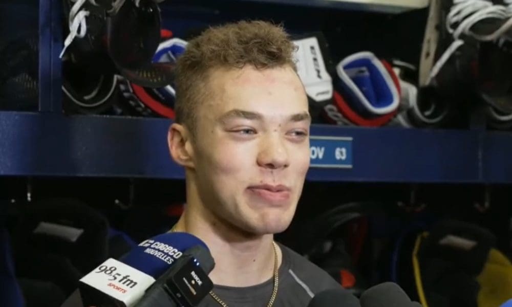 Montreal Canadiens defenceman Jordan Harris
