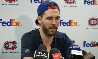 Canadiens defenceman Joel Edmundson