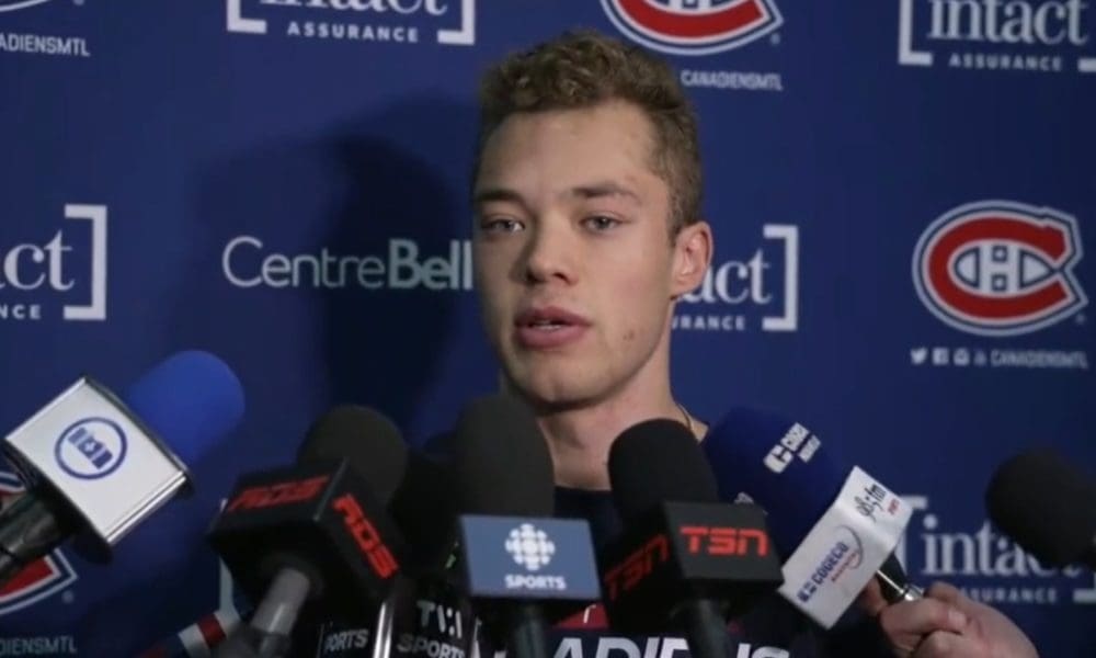 Montreal Canadiens defenceman Jordan Harris