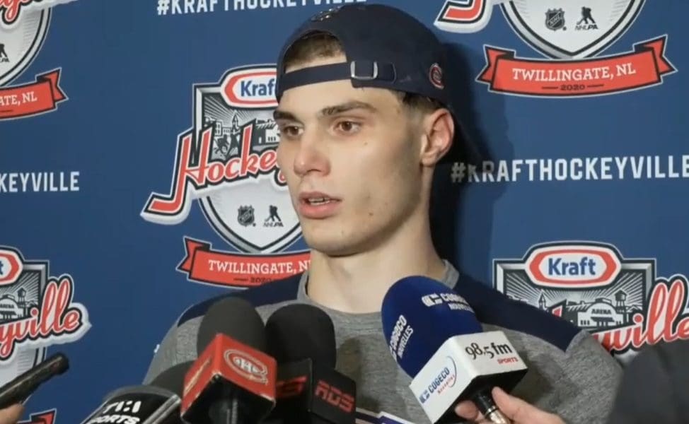 Juraj Slafkovsky Montreal Canadiens