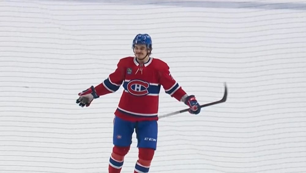 Montreal Canadiens defenceman arber xhekaj