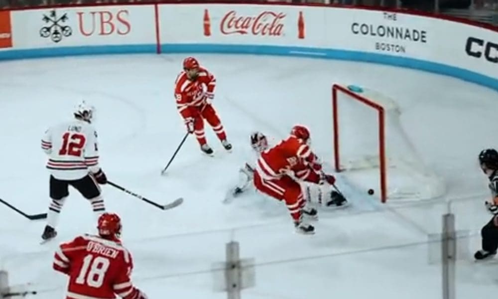Montreal Canadiens prospect Lane Hutson goal Habs news