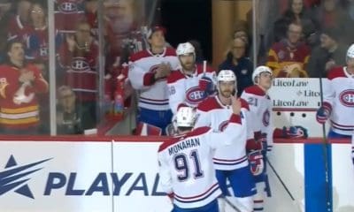 Montreal Canadiens forward Sean Monahan