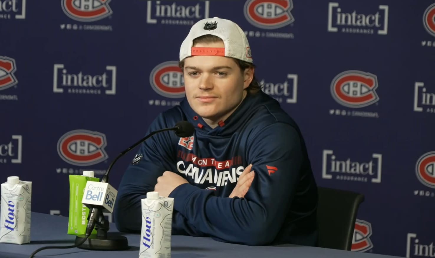Montreal Canadiens forward cole caufield