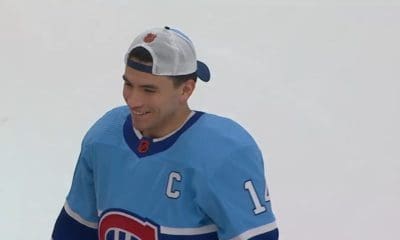Montreal Canadiens forward NIck Suzuki
