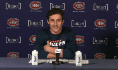 Montreal Canadiens forward Lucas condotta