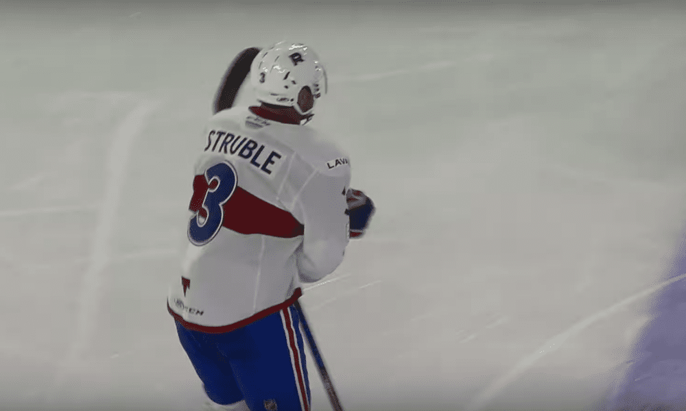 Montreal Canadiens prospect Jayden Struble