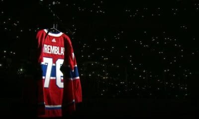 Montreal Canadiens vs Vegas golden knights Karl Tremblay