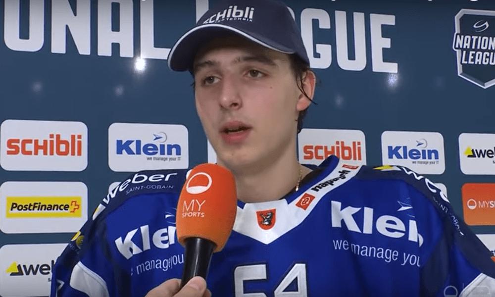 Montreal Canadiens prospect David Reinbacher