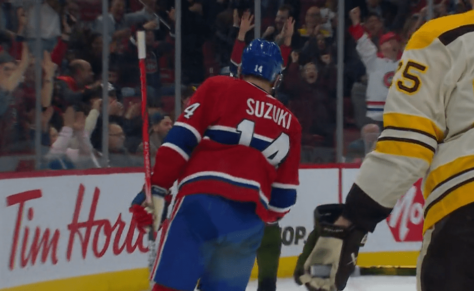 Montreal Canadiens Nick suzuki