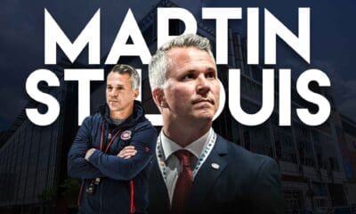 Montreal Canadiens head coach Martin St-Louis