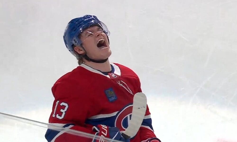 Canadiens Instant Recap: Caufield honors Johnny Gaudreau