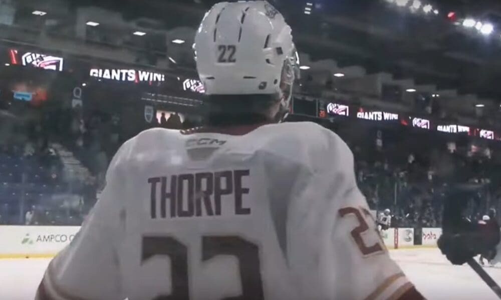 montreal canadiens prospect tyler thorpe
