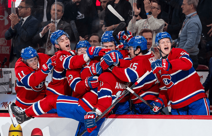 montreal canadiens (via highlight video)