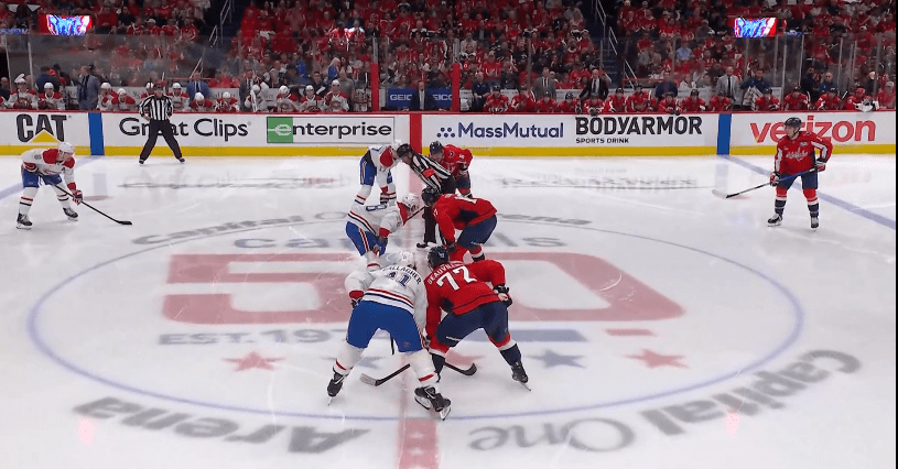 montreal canadiens washington capitals