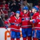 montreal canadiens lane hutson patrik laine cole caufield juraj slafkovsky