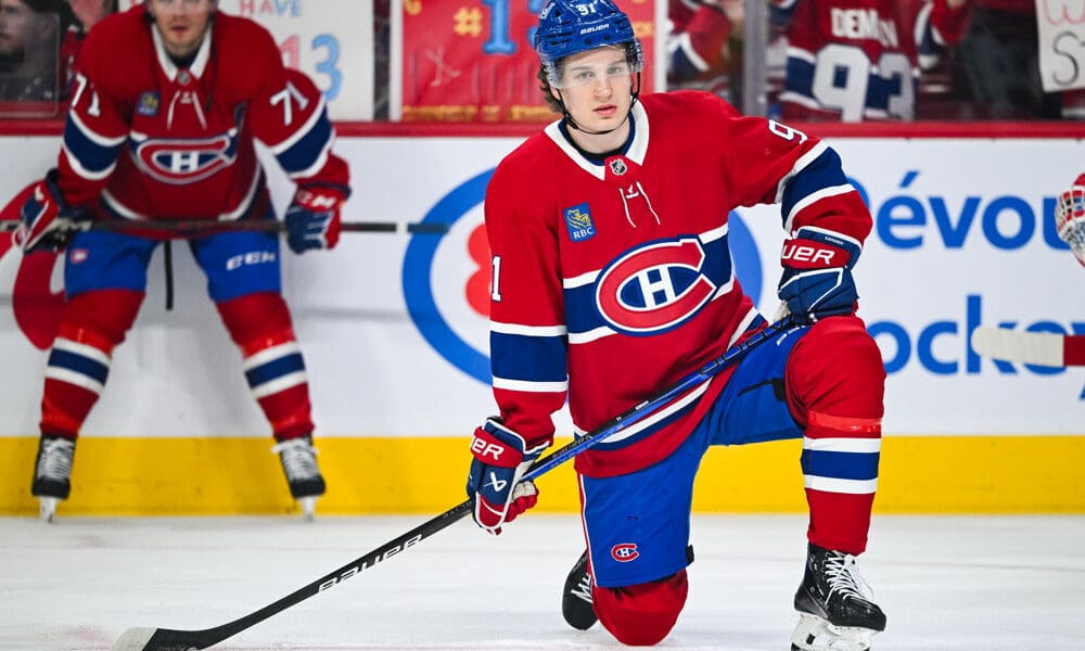 montreal canadiens oliver kapanen jake evans