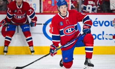 montreal canadiens oliver kapanen jake evans
